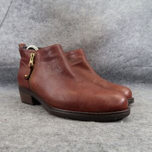 Eric Michael Shoes Women 36 Bootie London Ankle Boot Leather Fashion Classic Zip